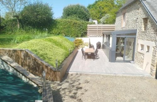 Dragey-Ronthon House | Gîte La villa Manche en Baie du Mont St Michel