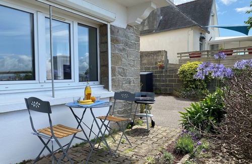 Saint-Nic Apartment | Gîte Villa Morgane (250 m from Pentrez beach)