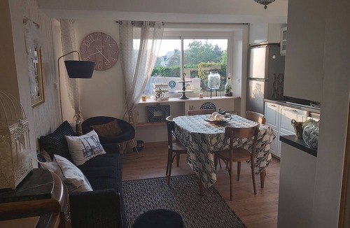 Sables-d'Or-les-Pins Apartment | Garden apartment in an Art Deco villa 1925 200m beach & golf