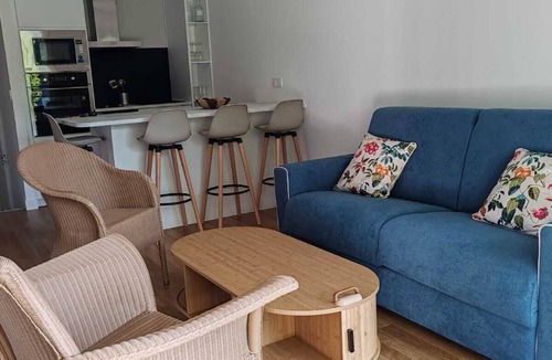 Saint-Andre-des-Eaux Apartment | Golf La Baule, ideal for a couple with two children