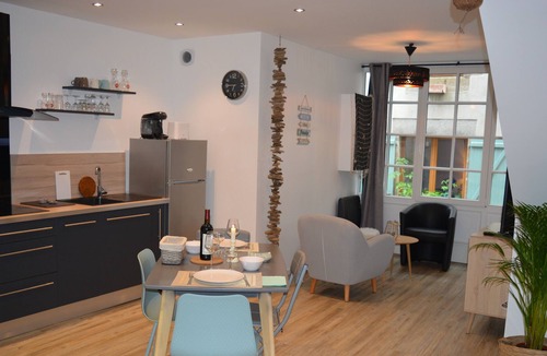 Manche Apartment | Granville historic district mont saint michel normandy