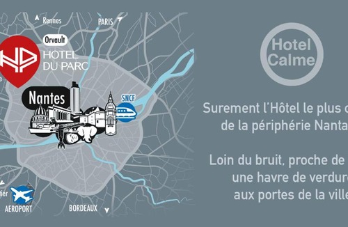 Orvault Hotel | Hôtel du Parc Nantes Ouest Orvault