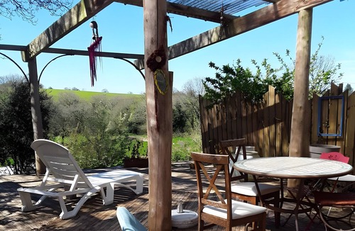 Tremargat House | Holiday Home 'Au Restalèz' with Private Terrace