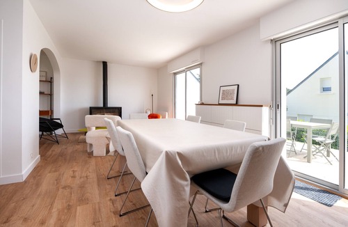 Arzon House | Holiday Home Ti Ar Mor, 100m from Beach, Terrace, Parking, Wi-Fi