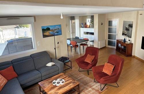 Pleneuf-Val-Andre House | Holidays 20 meters from the large beach, comfortable, 2 to 8 people