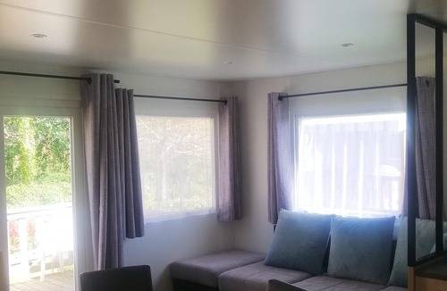 Litteau House | Homerez - Amazing bungalow 10 km away from the beach for 6 ppl. with shared pool