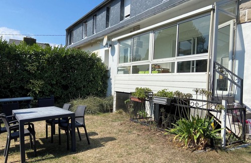 Pleherel-Plage-Vieux-Bourg Apartment | Homerez - Spacious Apartment in Fréhel with Enclosed Garden