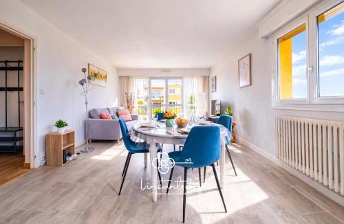 Le Mans Apartment | Horizon Port Royal au Mans - Balcon & ascenseur