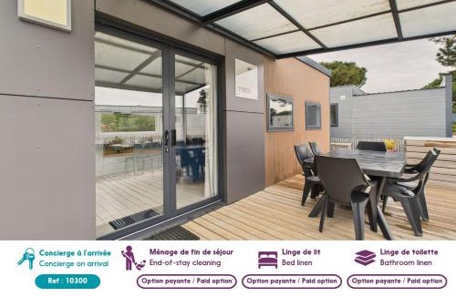 Saint-Hilaire-de-Riez Ski Chalet | Joli chalet pour 6, résidence avec piscine