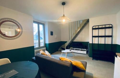 Deux Croix-Banchais Apartment | Joli Duplex - centre ville - Verde