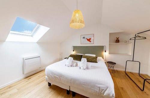 Deux Croix-Banchais Apartment | L'OPAL Wifi Télétravail Centre