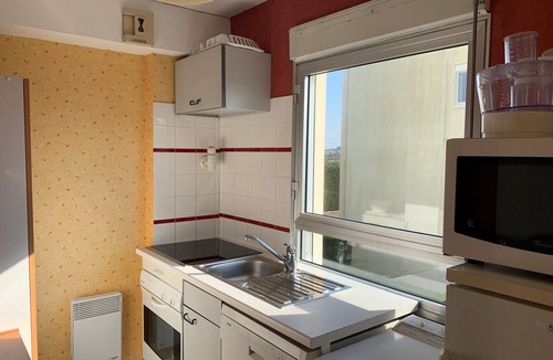Guerande Apartment | LA BAULE - T2 apartment 45 m² for 4/5 people - Residence with swimming pool