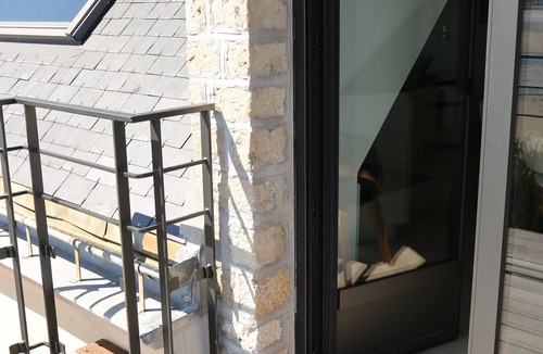 Reville Apartment | La Dunette, a southern balcony facing the sea