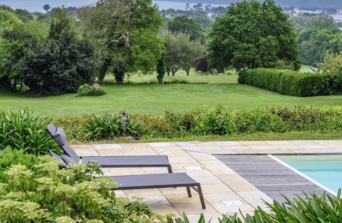 La Foret-Fouesnant House | La Forêt-Fouesnant, large 4* Villa, heated swimming pool, sea and golf views