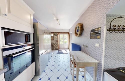 Hambye Cottage | La Longère 1750 30pers Hambye, piscine grand jardin