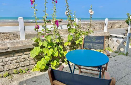 Arromanches-les-Bains Apartment | La parenthèse marine, vue mer avec terrasse
