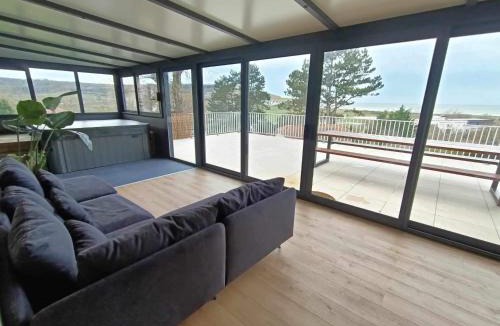 Criel-sur-Mer Villa | La Villa Maxine, vue mer et spa