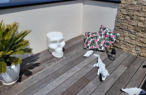 Granville Villa | La Villa Thelma 5 étoiles, piscine, sauna et jacuzzi