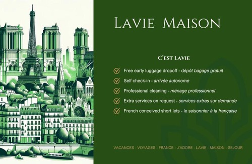 Epinettes Apartment | Lavie Maison - Bright Apartment near Montmartre