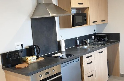 Lamballe Apartment | Le 201 Gare - T2 Lamballe Gare climatisé