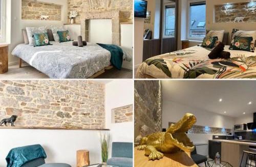 Quimper Apartment | LE CALLOCH 2D - Studio 4 Étoiles - Quartier Gare - Wifi - Netflix