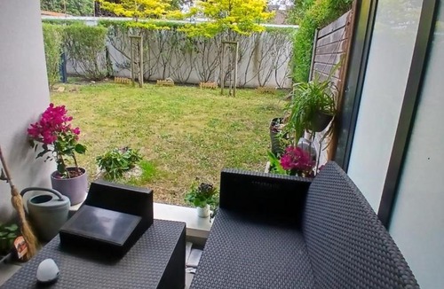La Grace de Dieu Sud Apartment | Le Cosy grand 2 Pièces avec TERRASSE couverte JARDIN et place de parking