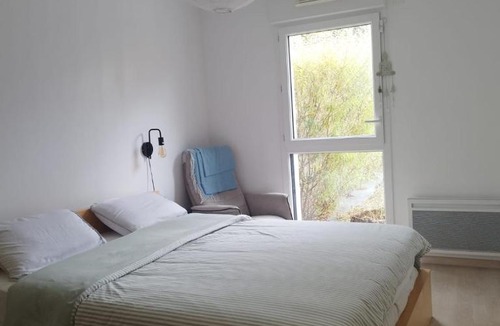 La Grace de Dieu Sud Apartment | Le Cosy grand 2 Pièces avec TERRASSE couverte JARDIN et place de parking