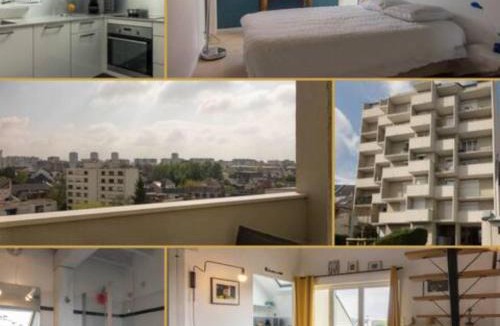 Chateaudun-Bannier Apartment | Le Duplex Ensoleillé du Parc * Parking * Balcon *