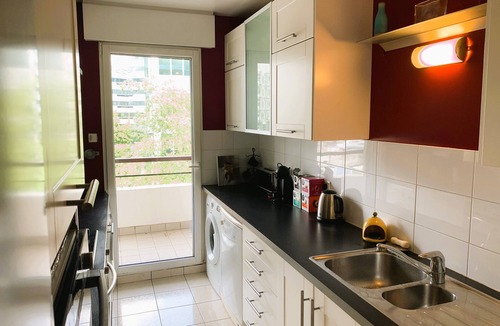 Republique–Point-du-Jour Apartment | "Le Paradis" | 2 bedrooms, balcony, parking (70m2)