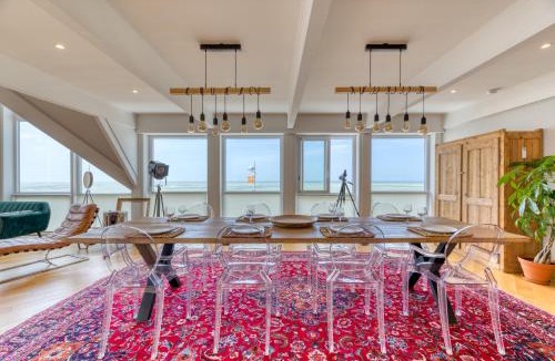 Fecamp Apartment | Le Poséidon - gîte exceptionnel face à la mer avec spa, terrasse, 4 chambres