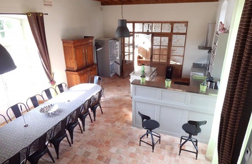 Bricquebosq Cottage | Les Ecuries: Cotentin Cottage with pool, billiards, fireplace, 5 bedrooms