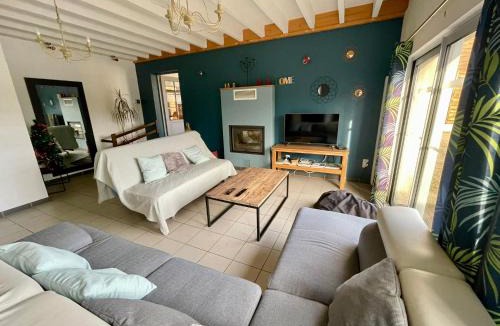 Noizay House | Les Prairies du Val d'Amboise Grand Gite 15 pers avec piscine - PMR