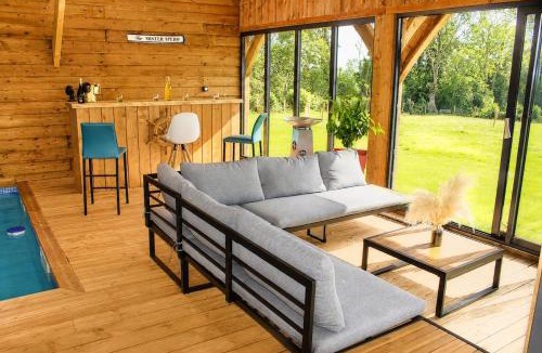 Le Pre-dʼAuge House | Les Vatines - Escape with a view & indoor pool