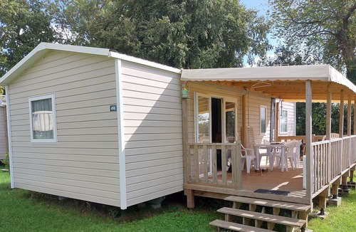 Litteau House | Location 498 | Elegance mobile home at Domaine de Litteau 4* without Fun Pass
