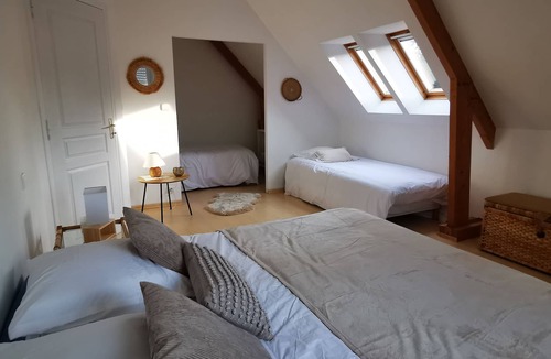 Breville-sur-Mer Villa | Love at first sight for this spacious Villa 700 m from the beach and the golf course