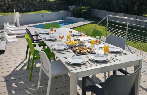 L'Aber Vrac'h Villa | magnifique villa vue mer avec piscine