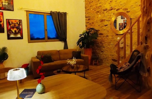 Lege Apartment | Mandala house with private hammam in Legé (44)