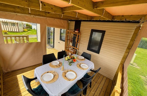 Saint-Cast-le-Guildo House | Mobil Home 4/6 places in camping les Mielles* 250m from the beach