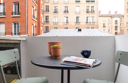 Necker Apartment | NEW - Appt Style le Corbusier avec Balcon - 8 pers