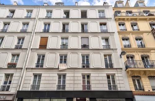 11th Arrondissement Apartment | New Parisian Studio with View in the Central 11th