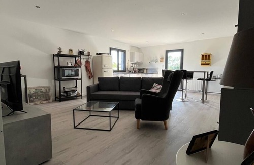 Terres de Druance House | New vacation rental with a terrace in Suisse Normande