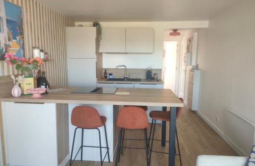 Arzon Apartment | Ref 078 T2 rénové RDC vue port Crouesty