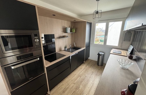 Ile-Tudy Apartment | Renovated apartment facing the beach