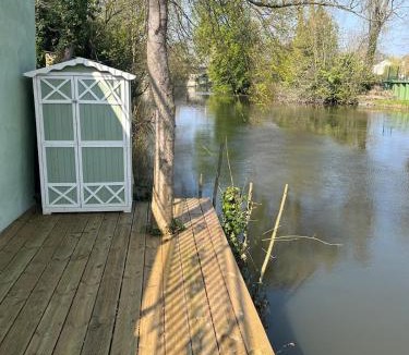Pontlieue - Rocade House | Studio au bord de l eau, proche circuit des 24h
