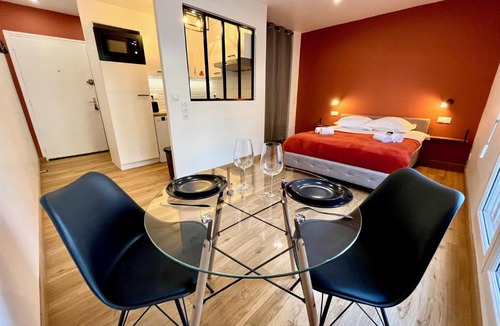 Le Marais Apartment | Studio avec grande terrasse et parking privatifs