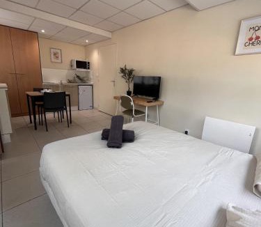 Saint-Serge Apartment | Studio cosy 2 pers près fac et centre Angers