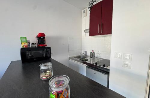 Saint-Jean Eudes Saint-Gilles Apartment | Studio cosy avec balcon et parking