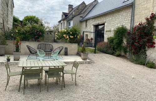 Huismes Apartment | Studio Indre climatisé, La halte de Cuzé, aux abords de la Loire à vélo