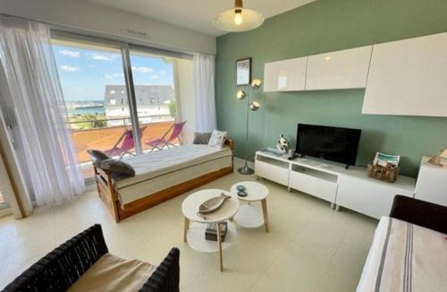 Quiberon Apartment | Studio rénové, balcon, animaux admis, parking - FR-1-478-1