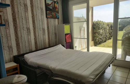 Arzon Apartment | T1 cabine pour 4 avec terrasse piscine l'été